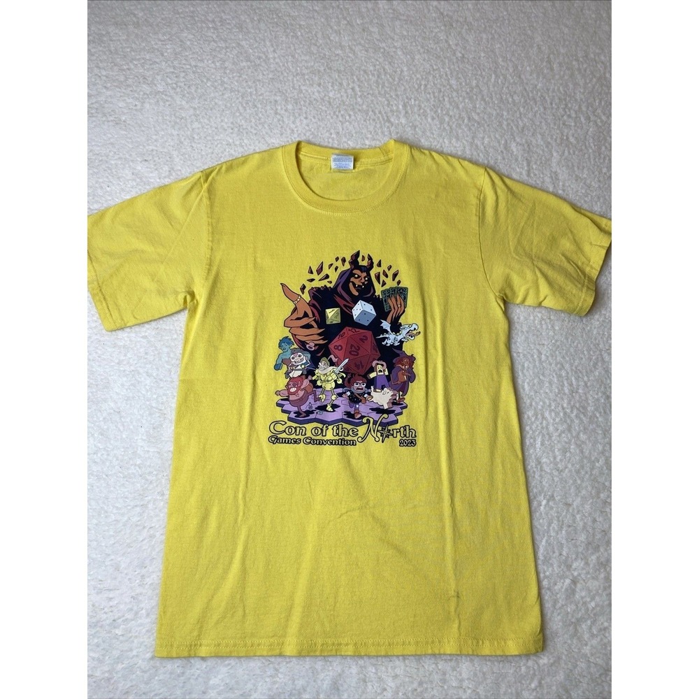 2023‎ Con Of The North Games Convention T-Shirt Minneapolis MN Size Small Comic